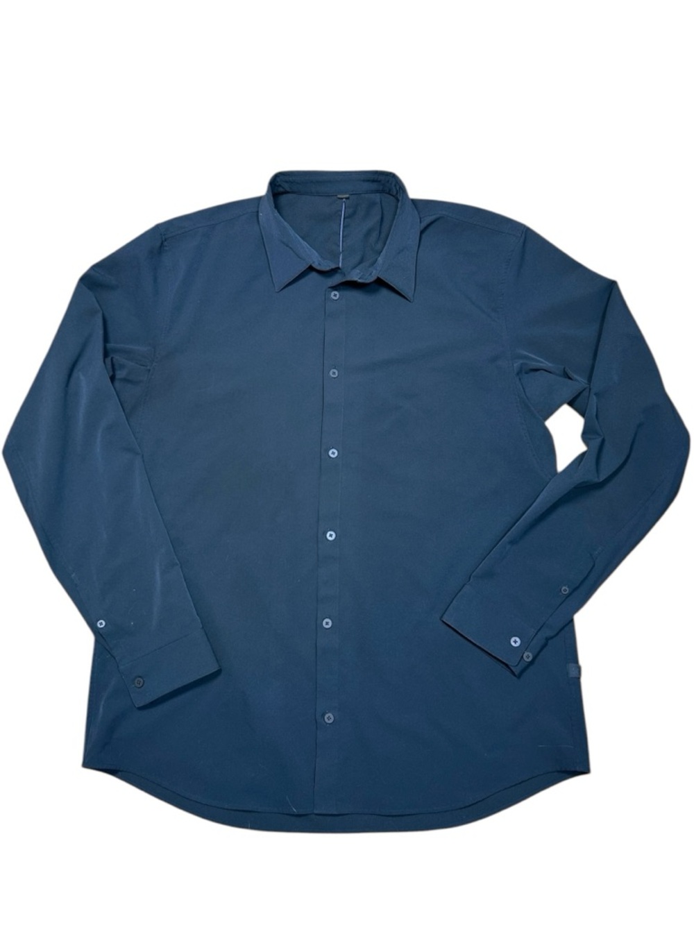 Lululemon men’s black commission long sleeve shirt size XL work career M3CLXS